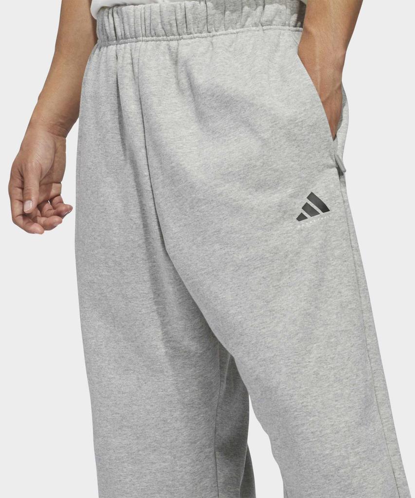 ADIDAS Basketball Fleece Joggers - Medium Gray Header / Kb7551
