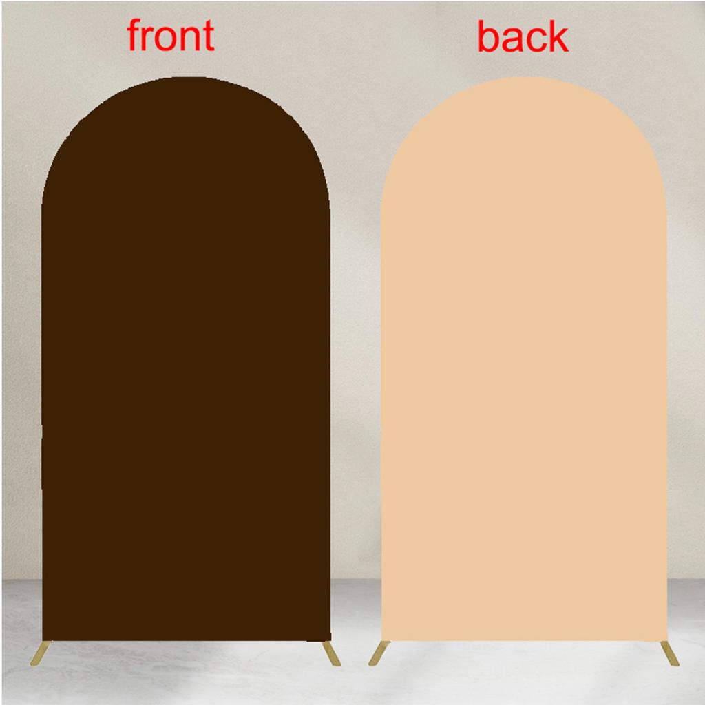 Hochzeitsbogenbezug Hintergrundstoff für Spandex-Passform Bogenständerbezug Chiara Bogenrahmenbezüge für Geburtstags-Babyparty-Dekor