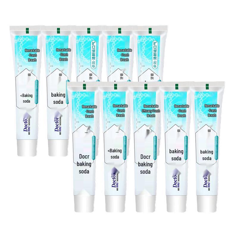 DR. Zahnpasta Natron Frischer Atem 10er-Pack
