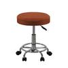 1PC Elastic Machine Washable Stool Cover Office Decor Drawstring Closure Classic Flannel Bedroom Velvet Stretch Living Room Home