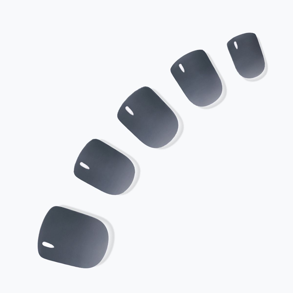 Dashing Diva Magic Press Noir (Short Square) Nail Tips Short