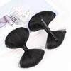 Bow Wig Realistic No Perming Dyeing Han Clothing Hair Styling Fluffy Soft Ancient Style Bow Updo Hair
