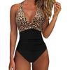 2024 European & American Chic Backless Slimming One-Piece Swimsuit for Women