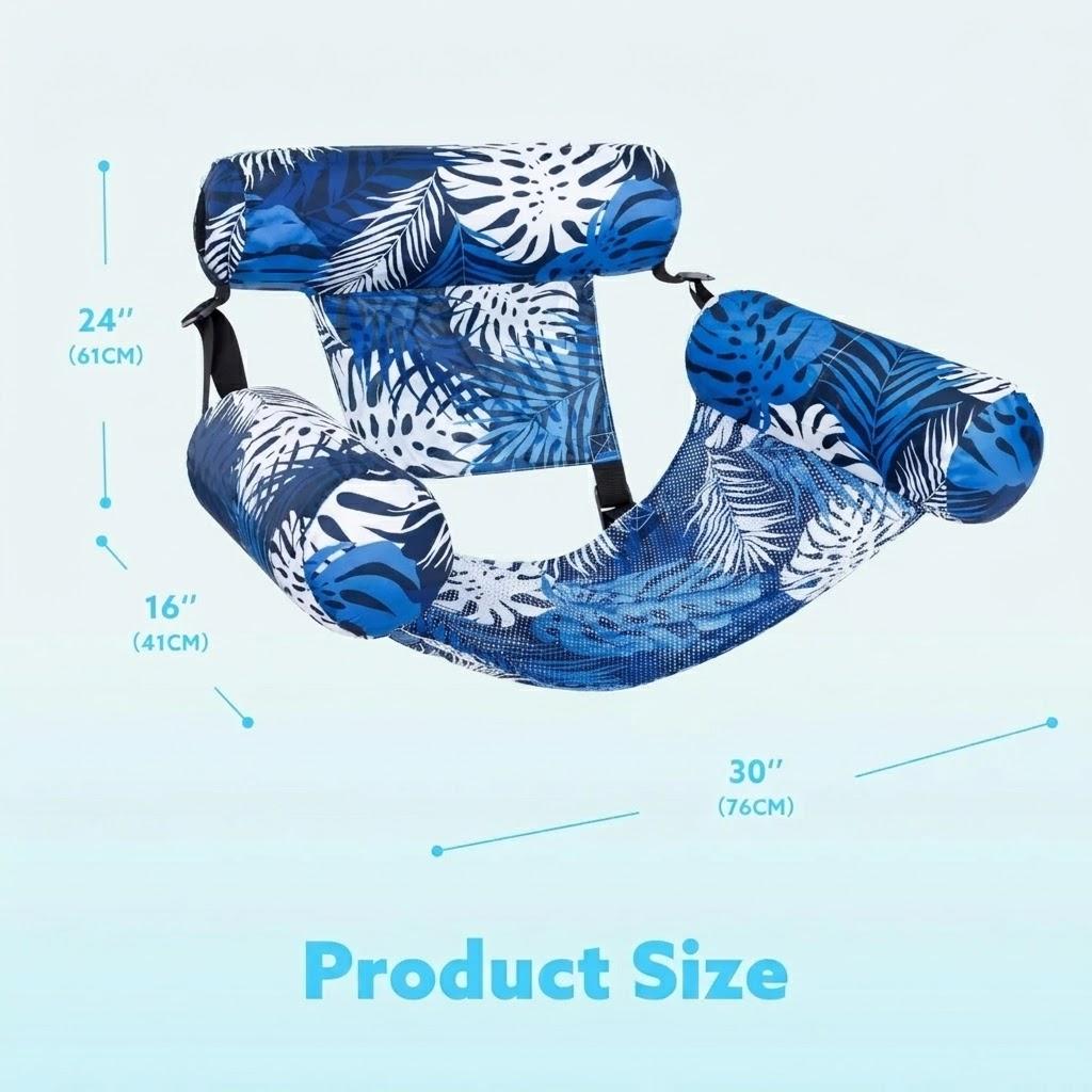 Inflatable Pool Floats Adult,Blow up Pool  for Adult Heavy Duty, Floating Chair for Party 1PCS