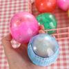 Flocking  Dolls Stress Relief Fatty Milky Anime Hamster Capsule Toys Gashapon Toys Capsule Hamster Gashapon Hamster
