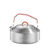 ZISIZ Portable Stainless Steel Outdoor Kettle