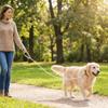 Bite-Resistant Beaded Dog Leash Anti-Escape Waterproof Pet Training Leash Artificial Pearl Solid Color Dog Lead Leash