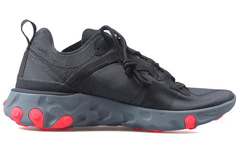 Nike React Element 55 Schwarz Solar Rot Damen BQ2728-002