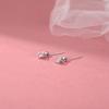 Square Gentle Wind Earrings Unique and Individual Light Luxury Style Versatile High-end and Fresh Earrings