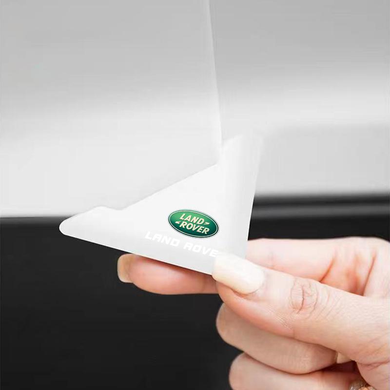 2 Pièces Protection d'Angle de Porte de Voiture en Silicone Anti-Collision pour Land Rover Discovery Range Rover Evpque Defender Voiture Lunettes Rover L322 L405