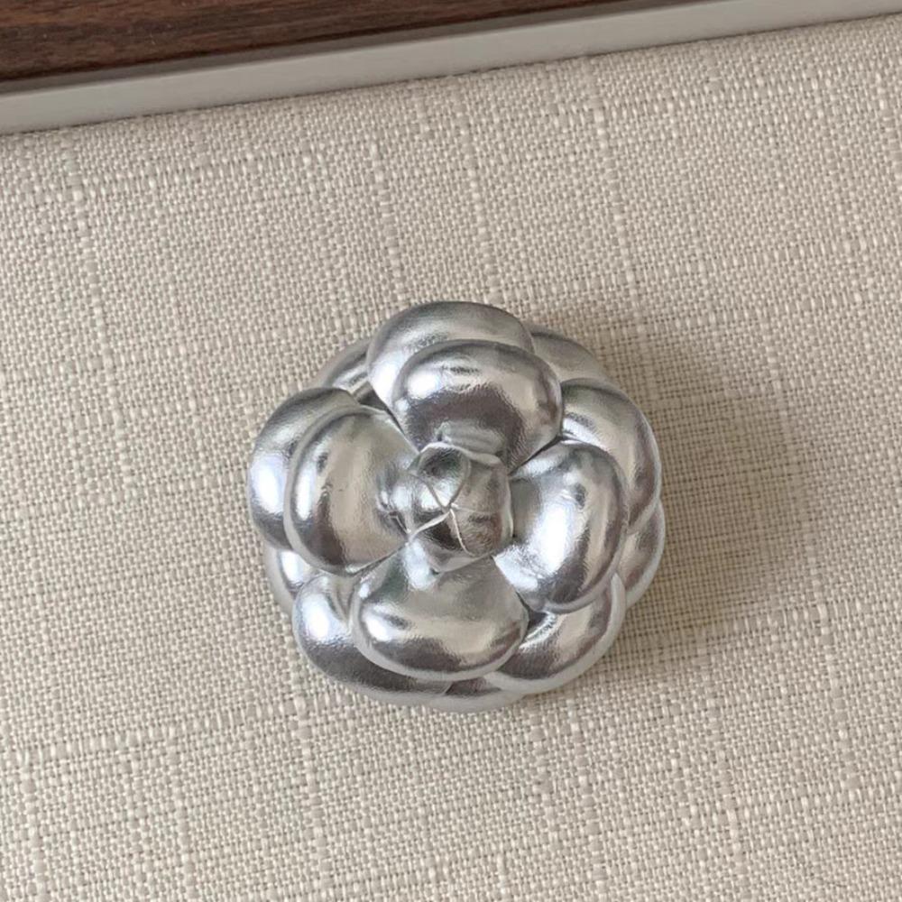 

Кожаные женские броши двойного назначения, значок на лацкан, корейский стиль, украшения для волос, подарки серебряный