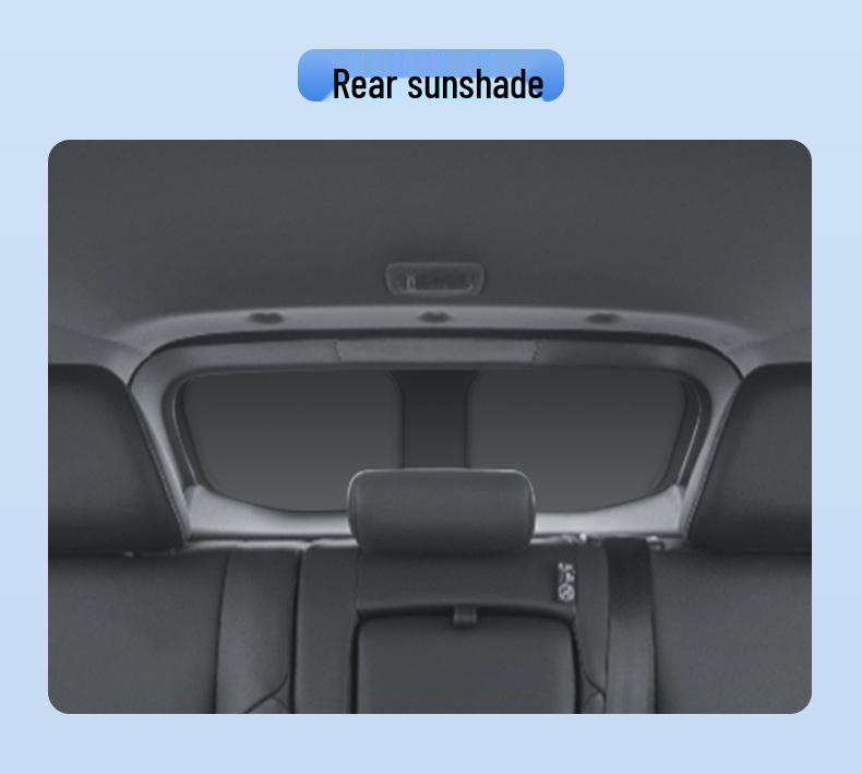 Compatible with 25 Nissan Models: Qashqai Honor Edition Window Sun Shade for Heat Insulation & Privacy During Camping.