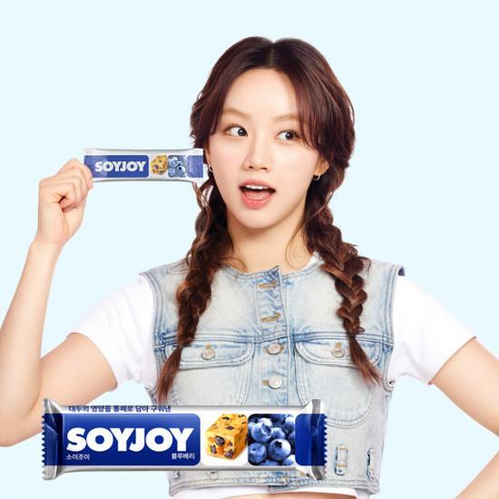 

[Hyeri Pick] Soy Joy Energy Bar Blueberry 30G, Korean snacks