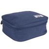 Multifunction Storage Bag Electronic Accessories Cable Cord USB Drive Organizer Storage HolderNavy