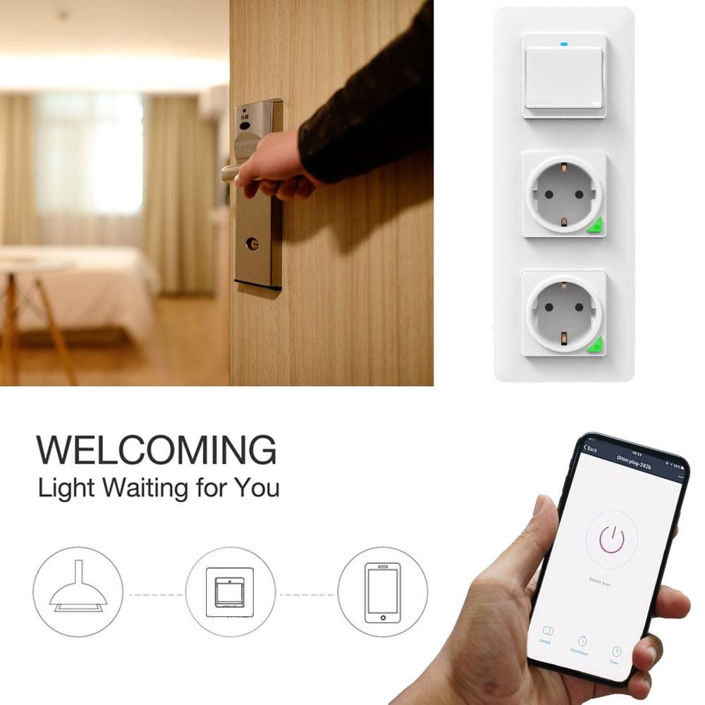 86 Type Smart WiFi Switch - Alexa Compatible Remote Control