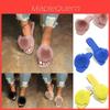 Pantuflas de Mujer Mullidas de Piel con Parte Superior Peluda Para un Uso Suave y Cómodo en Verano