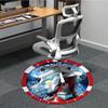 1 Stück Ultraman Stuhlteppich für das Büro, rutschfest, maschinenwaschbarer Teppich für das Büro, Raum-Urlaubsdekoration für Weihnachten, Geburtstag, Polyester