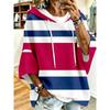 Women's mid-sleeve casual hoodie