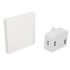 433Mhz Wireless Light Switch Receiver Kit Self Generation Remote Wall Switch Waterproof 110‑230V