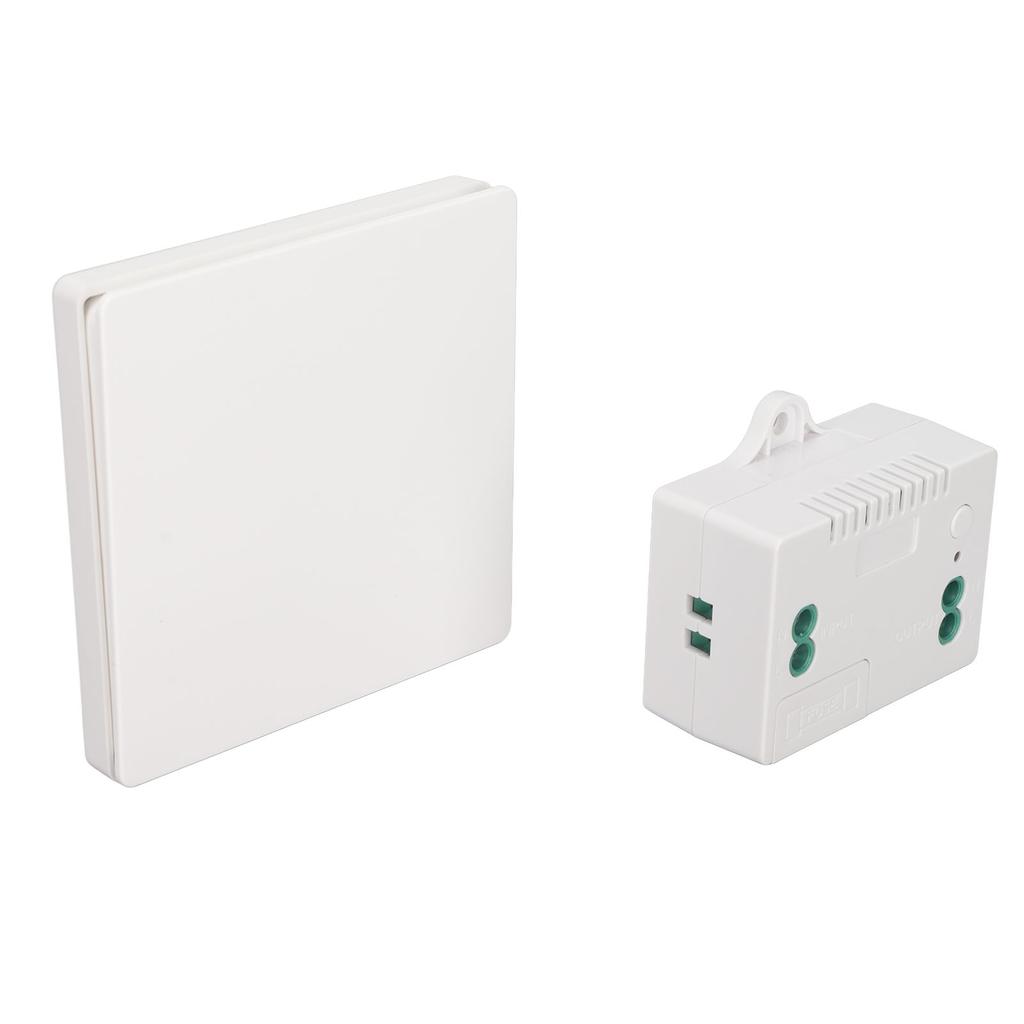 433Mhz Wireless Light Switch Receiver Kit Self Generation Remote Wall Switch Waterproof 110‑230V