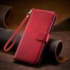 Cards Solt Wallet Leather Case For Samsung S25 Ultra S24 Plus S23 FE S22 A16 A26 A36 A56 A55 A35 A15 Flip Hand Strap Bag Cover