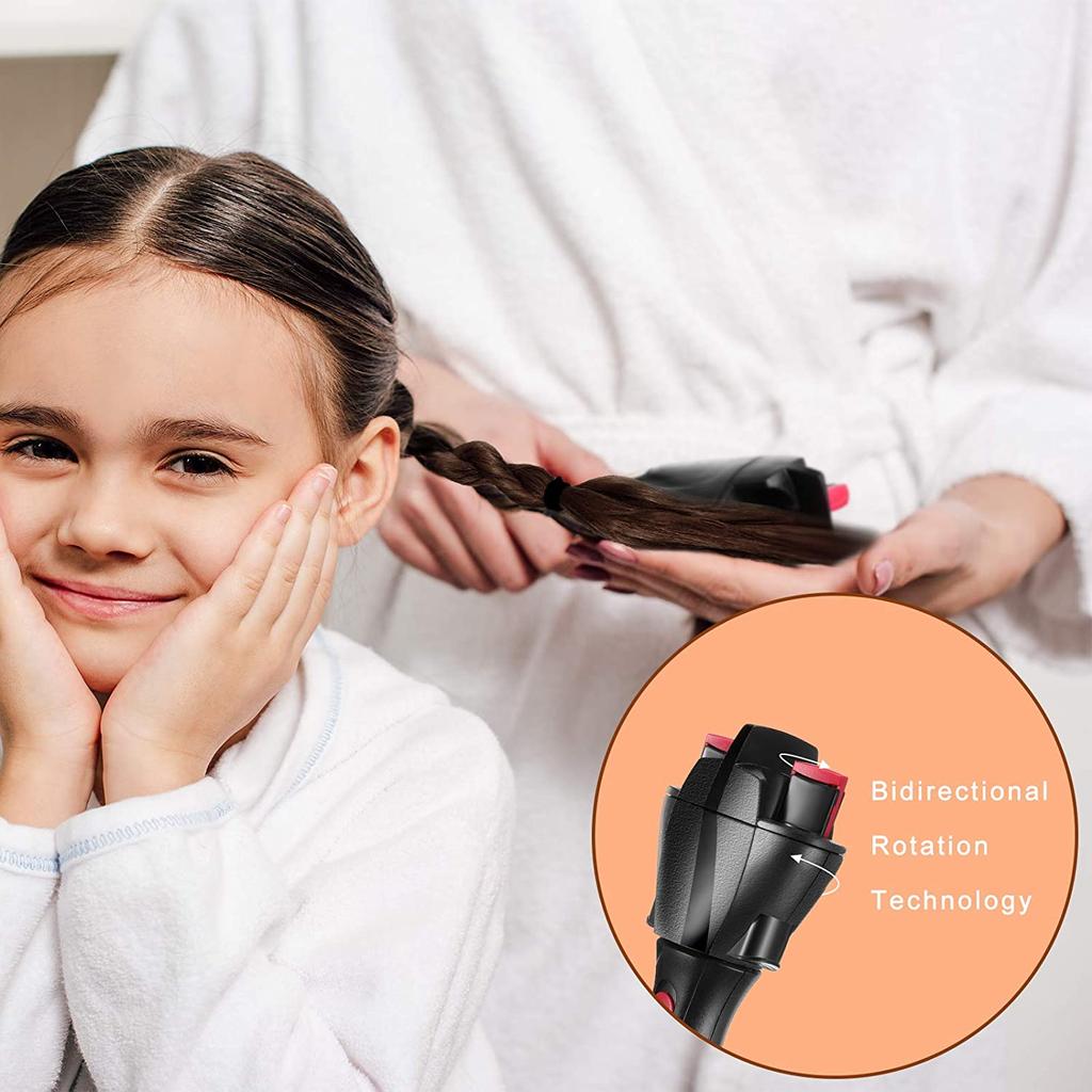 Trenzadora Automática de Cabello, Herramienta Electrónica para Trenzar el Cabello Máquina Trenzadora Retorcedor de Cabello Rodillo para el Cabello DIY para Enredar el Cabello DIY