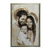 Rodzina Boża - Uśmiech Jezusa Rodzina Boża - Uśmiech Jezusa, 50X70 Cm, Rama Drewniana Ciemny Brąz, Papier Matowy 230 Gsm