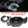 Car Drinks Holder Cup Mount Center Console Double Cup Holder For Mercedes Smart Fortwo 451 450 1998-2015 A4518100370