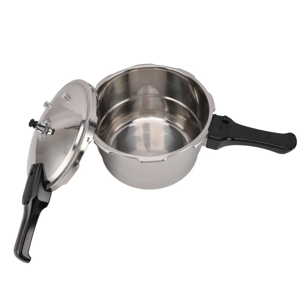 Pressure Cooker 304 Stainless Steel Thickened Universal Anti Stick Coating with Steam Rack Stovetop