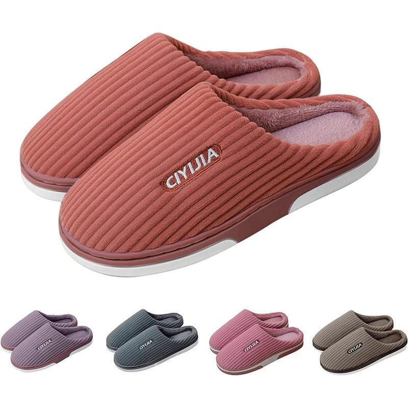 Slippers, Indoors, Women s, Warm, Fluffy, Slippers, Room Shoes, Shoes, Non-slip, Boa, Warm, Indoor Shoes, Winter Slippers, Indoor Shoes