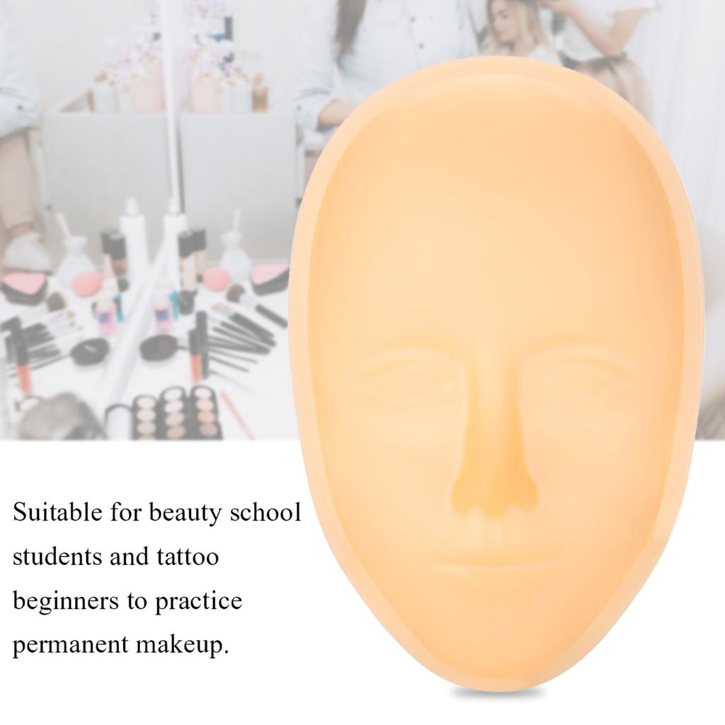 5D Tattoo Practice Permanent Makeup Microblading Eyebrow Lip Training Silicone Fake Skin
