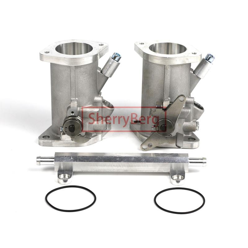 SherryBerg 42IDA 42mm Bore Throttle Injection Weber Dellorto W Fuel Rail Air-cooled For VW Beetle Porsche Mazda 12A and 13B Carb