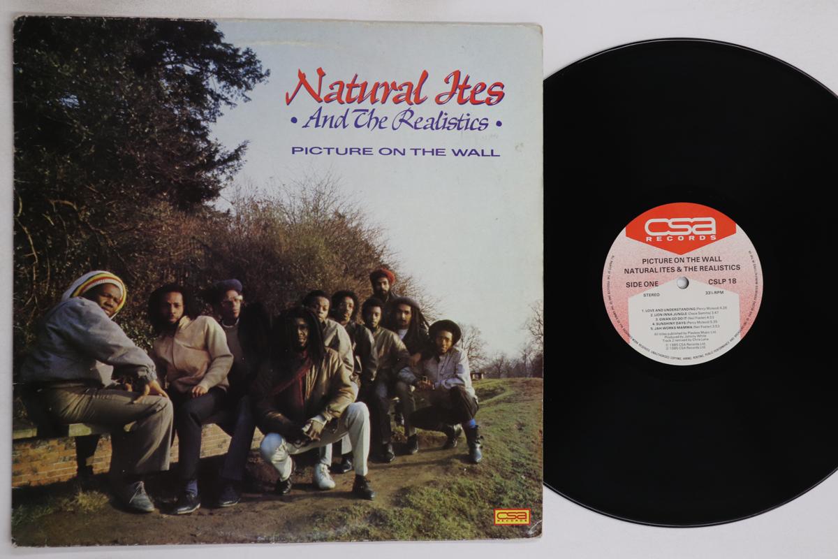 

LP Record NATURAL ITES & THE REALISTICS - Picture On The Wall CSLP18 CSA Records 1985 UK Reggae, Ska & Dub Used