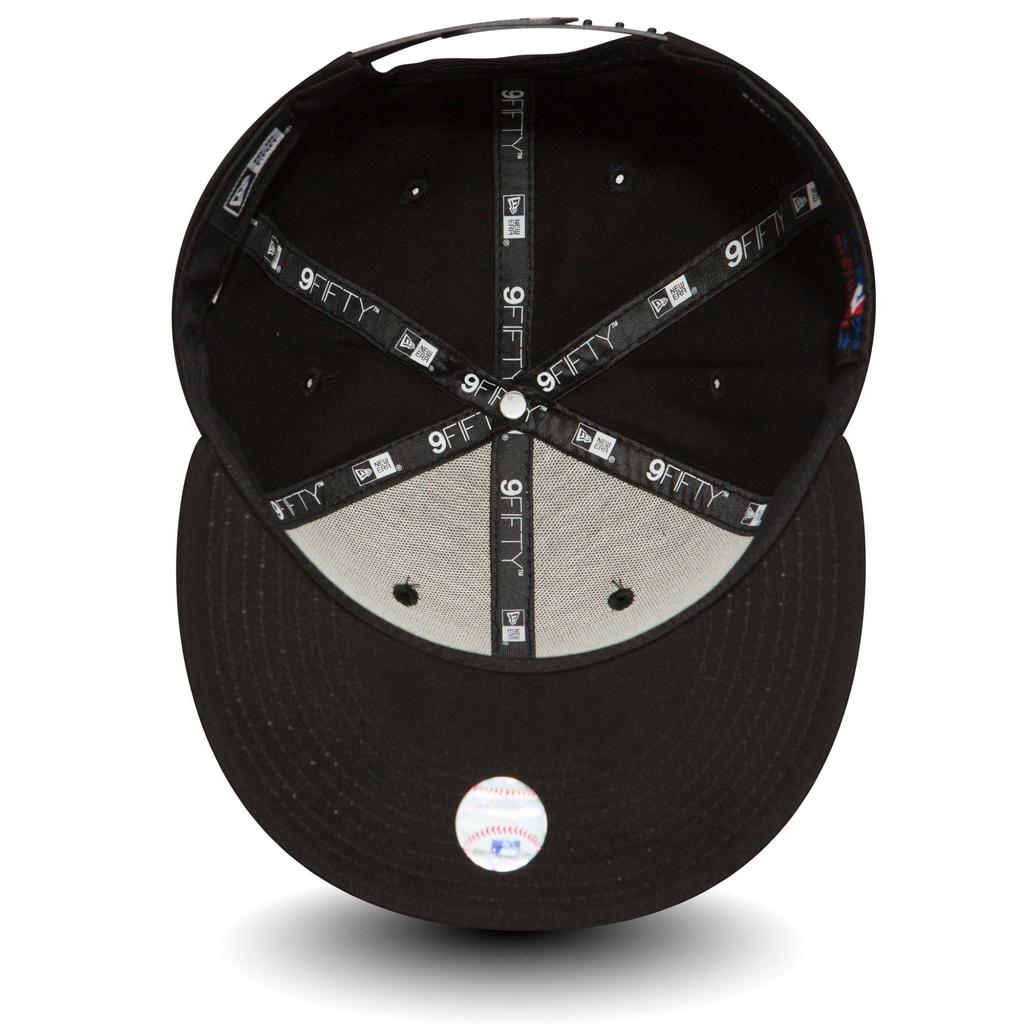 New Era 9Fifty MLB New York Yankees Cap, Black/Black, Size S/M