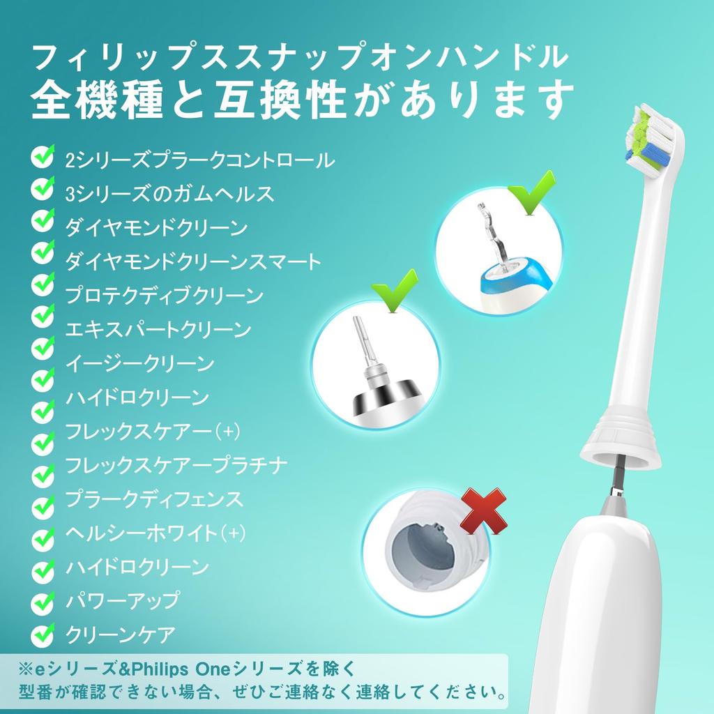 Neueste Evolution Dealswin Ersatz-Bürstenköpfe für Philips Sonicare Elektrische Kleine Bürste Kompatibel mit Philips Plaque-Entfernung Weiß Mini 8 Bürsten