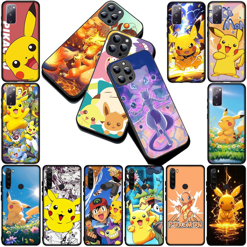 Cartoon P-Pokemons P-Pikachus Phone Cover Case for Motorola Moto G86 G57 E14 E15 G14 G34 G35 G84 G24 A54 G15 Power E22 Casing