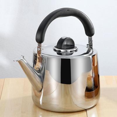 Bollitore con fischio in acciaio inossidabile 304 2L/3L/4L Bollitore per il tè Pentola per acqua bollente Accessori per la cucina
