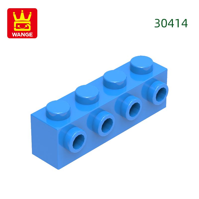 Non-Toxic 63Pcs/Lot 30414 Modified 1X4 With Studson Side Block Moc Color Accessories Compatible With Brick Diy Children Toy Assembly
