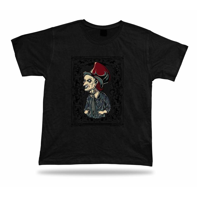 Tshirt Tee Shirt Birthday Gift Idea Evil Wizard Creep Berton Hat Old Unisex Stylish