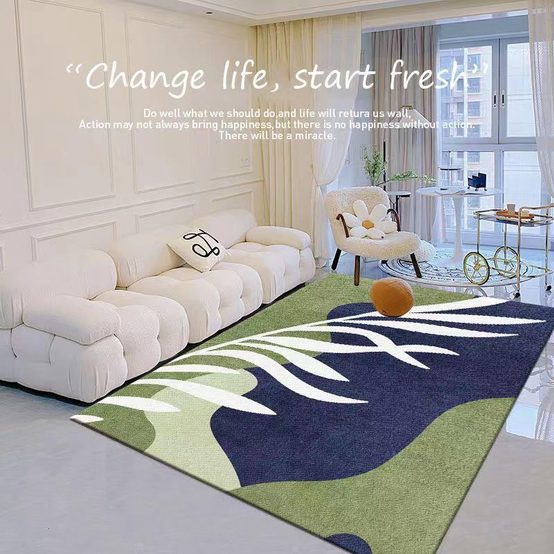 European Simple Household Earth Mat Carpets for Bed Room Living Room Rug Large Bedroom Decoration Tatami Mat Outdoor Carpets