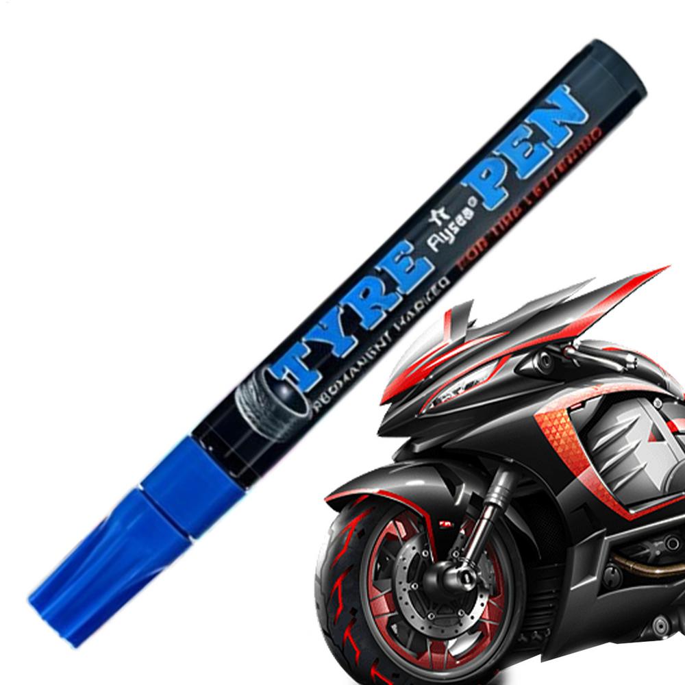Car Tire Letter Pen Erasable Weatherproof Non-Fading Quick Dry Tyre Drawing Marker Wheels Paint Tires Drawing Pen For Vehicle
