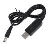 USB Power Boost Line Voltage Step Up Adapter Cable USB 5V To DC 9V 5.5x2.1mm Connector Converter for Wireless Router