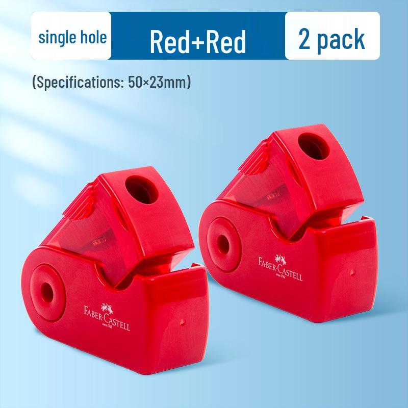 Mini Afiador Manual Faber-Castell para Crianças - Portátil e Simples para Uso Escolar