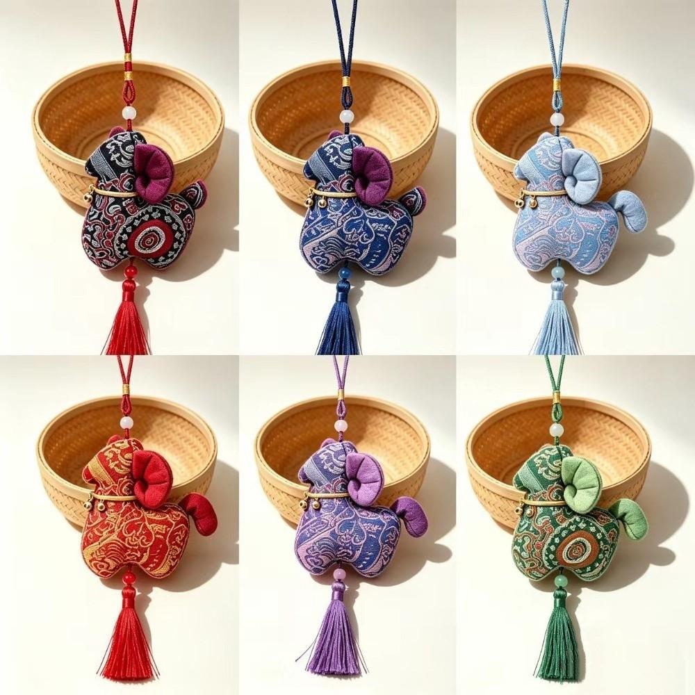 Lamb Bohemian Sheep Pendant Sheep Soft Lamb Doll Ornament  Chinese New Year