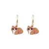 Cute Cartoon Kitten Earrings - Fun, Creative, and Fashionable Animal Drops In Japanese and Korean Styles for European and American Tastes.
