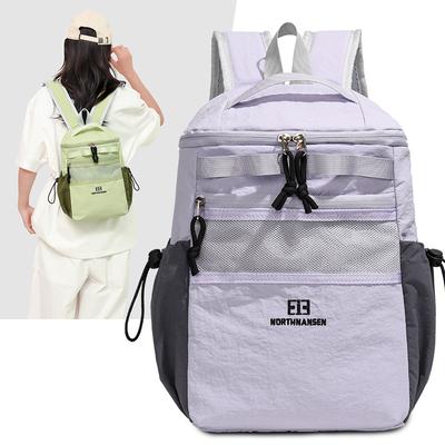 Leichter Rucksack für Wandern und Bergsteigen Herren Große Kapazität Color-Block Reise Rucksack