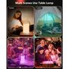 Night Light for Kids, Portable USB Night Lamp with 2200 mAh Battery, Bright Color Changing Light for Nightstand, Small Touch Bedroom Table Lamp for
