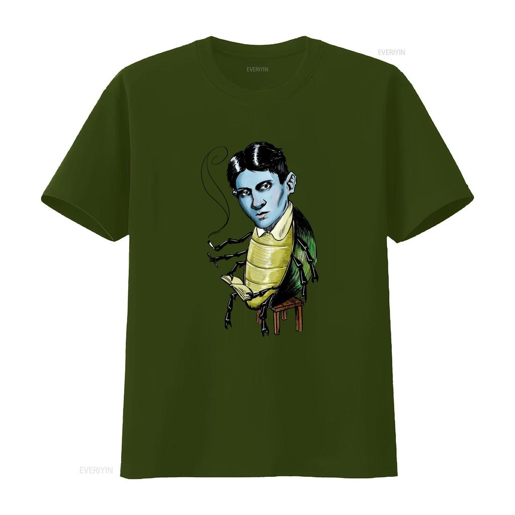 Franz Kafka Inspired T Shirt Unique Literary Design for Book Lovers High Quality Print on Comfortable Fabric vintage Washed