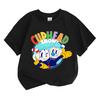 Summer Cuphead 100%Cotton Children T-shirts for Boys Girls Tops Cartoon Witch Wizard Funny T Shirt Kawaii Girls Short Sleeves
