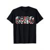 Unisex Ohio State 'OHIO' Graphic T-Shirt | 100% Cotton | Casual Round Neck | Distressed Camo Print